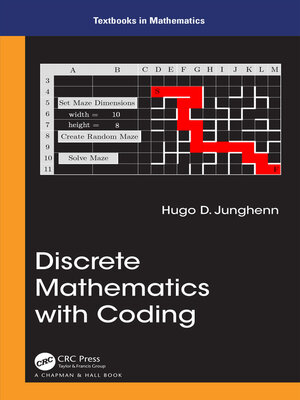 cover image of Discrete Mathematics with Coding